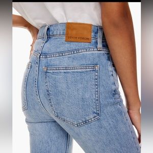 Aritzia Denim Forum Yoko High Rise Slim